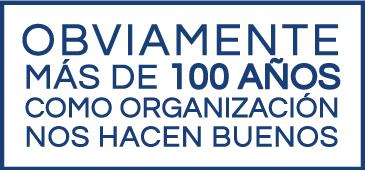 Más de 100 años como organización