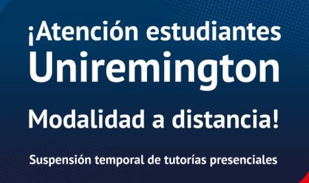 Suspensión temporal de tutorías presenciales