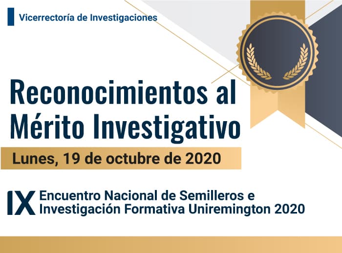 reconocimientos merito investigativo uniremington