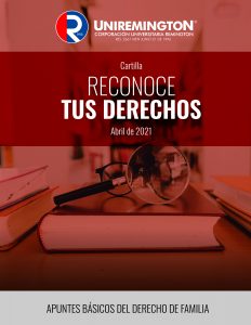 Portada Cartilla reconoce tus derechos