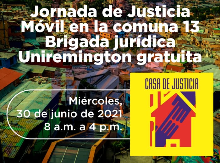 Brigada-jurídica-Uniremington-en-la-comuna-13-de-Medellín