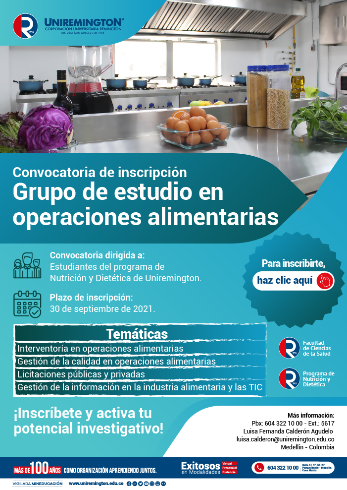 Operaciones de alimentos