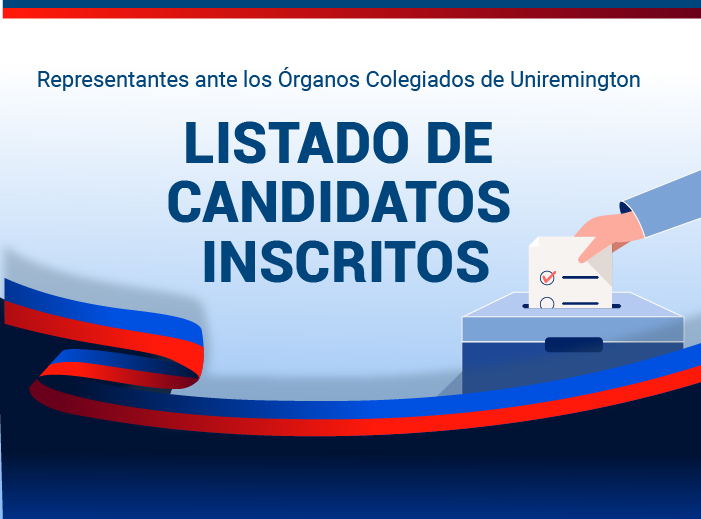 Listado de candidatos inscritos