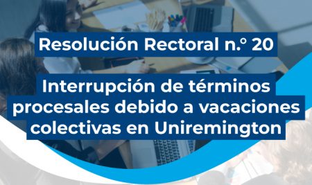 Cese de actividades e interrupción de términos procesales