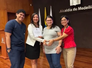Reconocimiento a Uniremington por su promoción de la lactancia materna en el entorno laboral