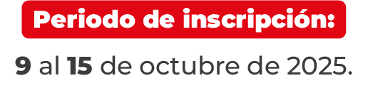 Periodo inscripción