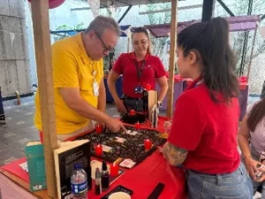 realización de la feria cultural y de servicios