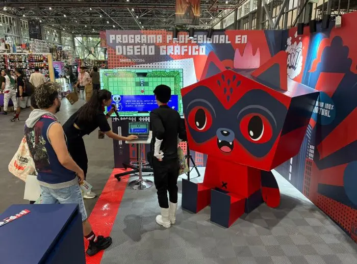“Remi”, personaje 3D, se destacó en Comic Con Medellín 2025