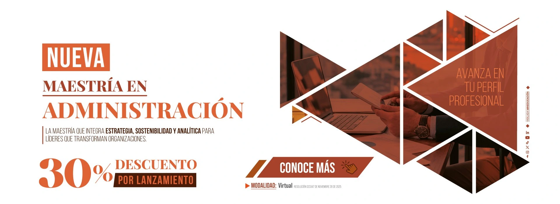 Maestria en Administración - Virtual