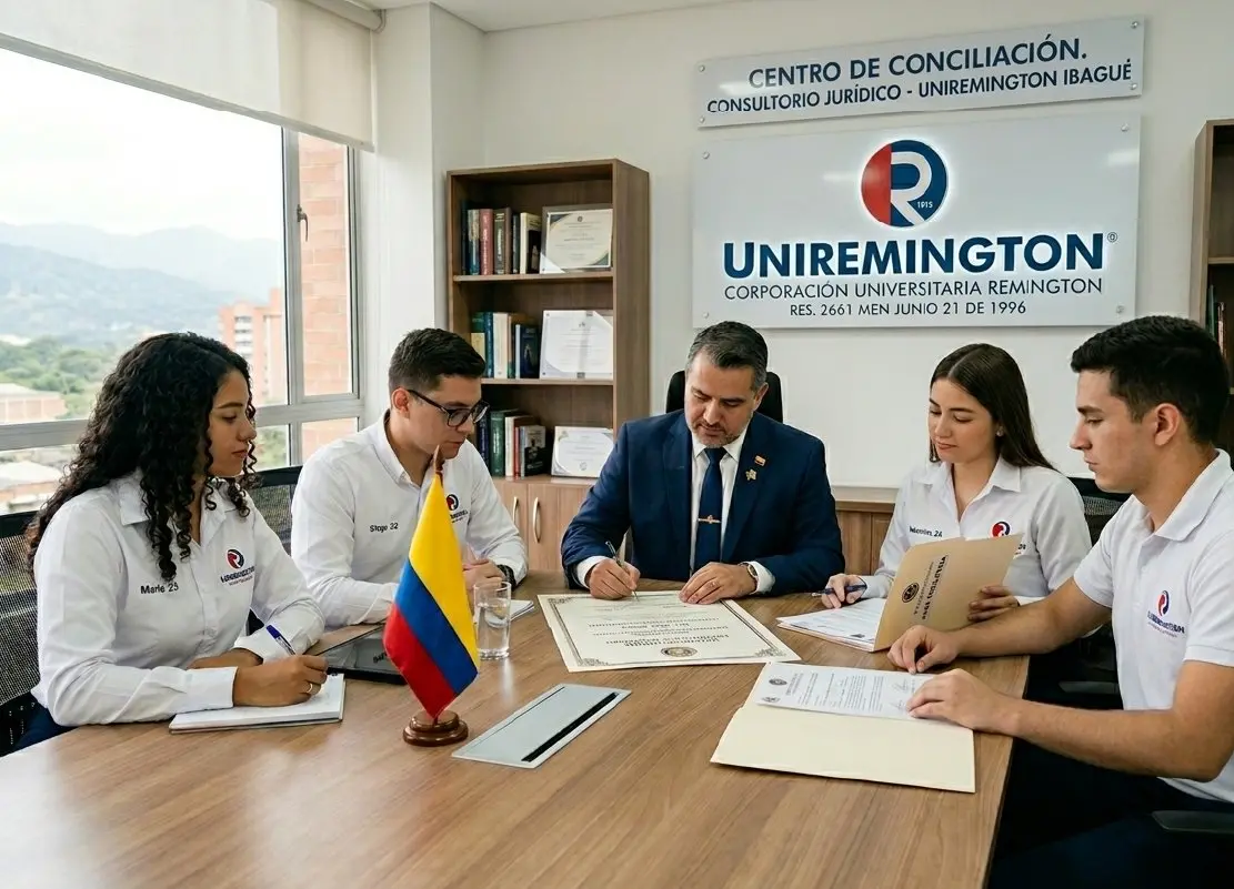 Apertura del Centro de conciliación en Uniremington Ibagué