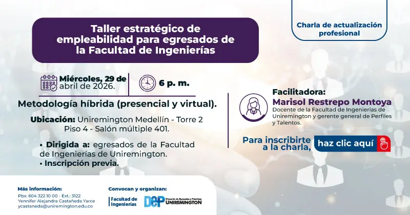 Charla actualización profesional - Taller estratégico de empleabilidad