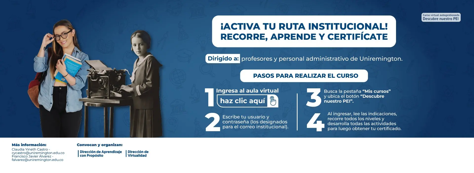 Curso virtual “Descubre nuestro PEI”