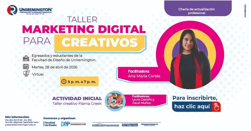 Taller marketing digital para creativos