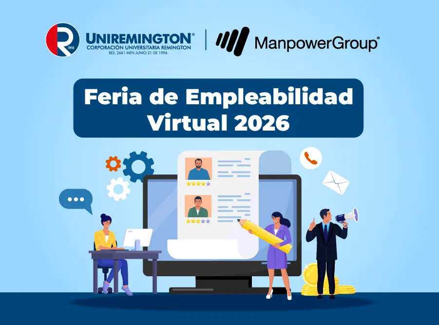 Feria de Empleabilidad Virtual Uniremington 2026