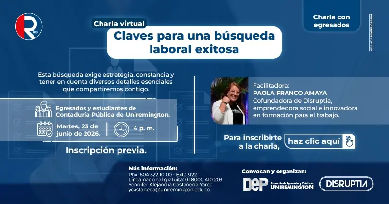 Claves para una búsqueda laboral exitosa (Contaduría Pública) - Egresados