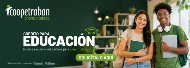 Crédito para educación Coopetraban ahorro y crédito
