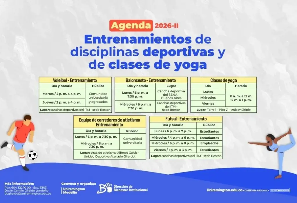 Agenda de entrenamiento disciplinas deportivas Agenda de entrenamiento disciplinas deportivas