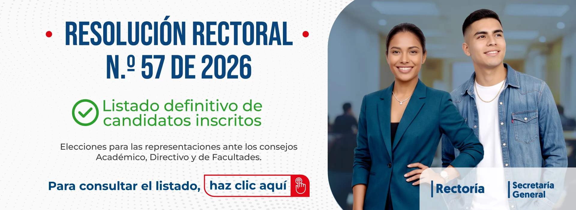 Resolución Rectoral N.º 57 de 2026